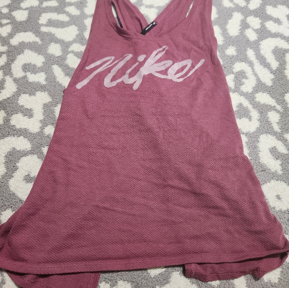Nike dri-fit running backless tank